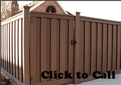 Trex Seclusion composite fence. One of the best wood fence alternatives on the market
